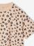 Short-sleeved printed T-shirt for girls anthracite+beige+pale yellow+sandy beige 
