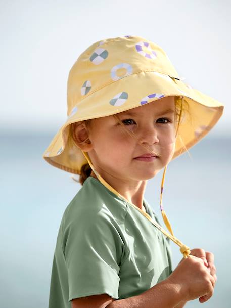 UV-protection hat LASSIG yellow 