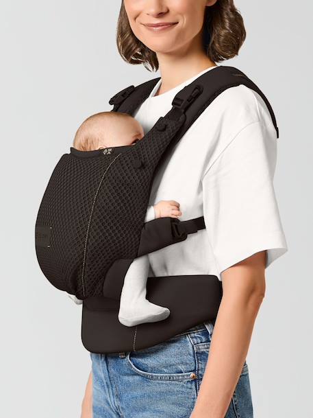 AMYA adjustable ergonomic baby carrier beige+black 