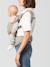 AMYA adjustable ergonomic baby carrier beige+black 