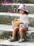 Long-sleeved UV-protection T-shirt for baby white 