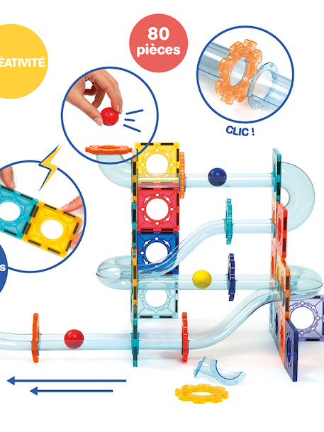 Magnetic track multicoloured 
