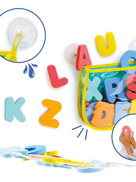 Alphabet bath toy multicoloured 