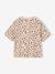 Short-sleeved printed T-shirt for girls anthracite+beige+pale yellow+sandy beige 