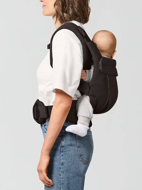 AMYA adjustable ergonomic baby carrier beige+black 