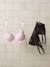 Pack of 2 lace nursing bras pale pink 