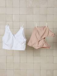 Pack of 2 Seamless Bras in Microfibre, Nursing Special