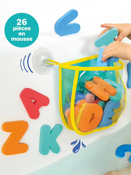 Alphabet bath toy multicoloured 