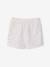 Pack of 2 practical girls' pyjama shorts sage green 