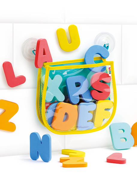 Alphabet bath toy multicoloured 