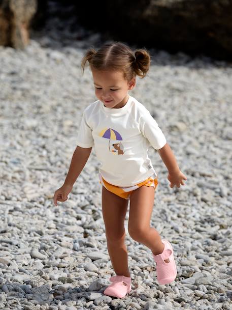 Swim T-shirt short-sleeved for baby by LÄSSIG white 