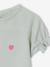 Pack of 2 practical girls' pyjama shorts sage green 