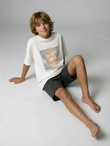 Pack of 2 short surf pyjamas anthracite 