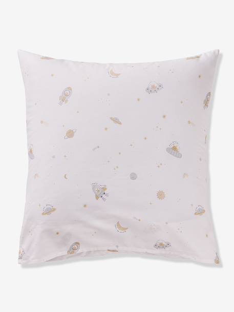 Duvet cover and pillowcase bedding set ecru 