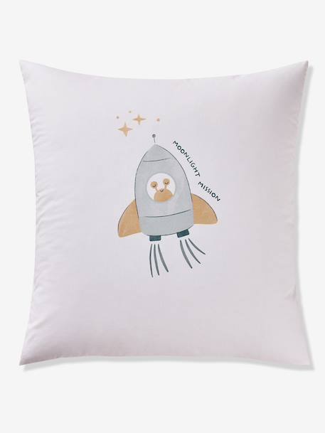 Duvet cover and pillowcase bedding set ecru 