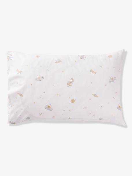 Duvet cover and pillowcase bedding set ecru 