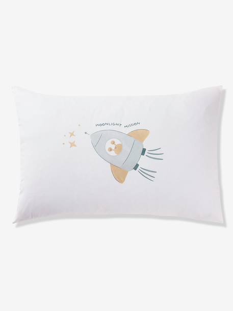 Duvet cover and pillowcase bedding set ecru 