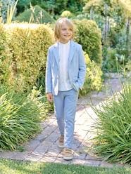 Boys-Ceremony suit with Mao collar shirt, jacket and trousers for boys 