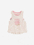 Tank Top & Bra Set for Girls ecru 