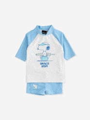 Boys-SNOOPY UV-protective swimsuit for boys