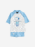 SNOOPY UV-protective swimsuit for boys sky blue 