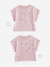 Pack of 2 T-shirts and best friends bracelets lilac 