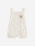 Bambi sleepsuit for baby girls ecru 