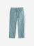 Turn-up trouser for boys emerald green 