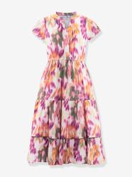 Happy Girls dress with tiered frills for girl -Happy Girls dress with tiered frills for girl