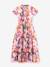 Happy Girls dress with tiered frills for girl multicoloured 
