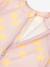 Short-sleeved patterned playsuit rose 
