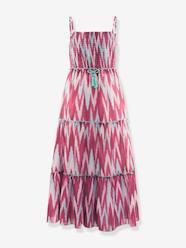-Smocked maxi dress Happy Girls for girl