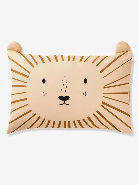 Children's bedding set with duvet cover and pillowcase, ANIMAL FRIENDS printed white 