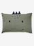 Duvet cover and pillowcase bedding set printed white 