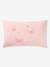 Duvet cover and pillowcase bedding set pale pink 