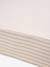 Striped jersey fitted sheet for baby striped brown 
