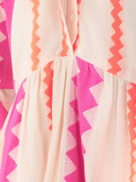 Dress with scalloped trim Happy Girls for girl multicoloured 