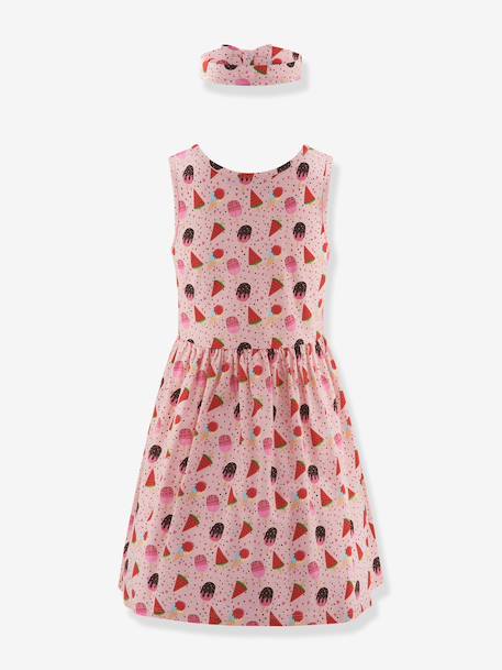 Dress and headband set, Happy Girls for girl rosy 