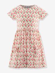 -Happy Girls floral print dress for girl