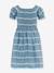 Smocked tie-dye dress Happy Girls for girl slate blue 
