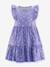 Dress with ruffle sleeves by Happy Girls for girl lilac 