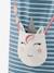 Happy Girls striped dress with unicorn for girl slate blue 