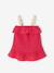 Baby girls' dress and bandana set raspberry pink 