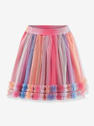 Rainbow tulle skirt by Happy Girls for girl