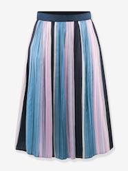 Long striped pleated skirt from Happy Girls for girl