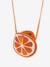 Dress with fruit pocket by Happy Girls for girl pastel pink 