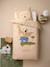 Children's bedding set with duvet cover and pillowcase, ANIMAL FRIENDS printed white 