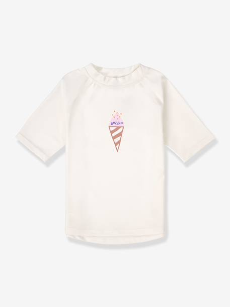 Short-sleeved UV-protection T-shirt LÄSSIG white 