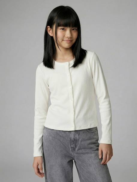 Long-sleeved T-shirt ecru 
