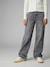 Girl's wide-leg denim trouser denim grey+light blue+medium blue 